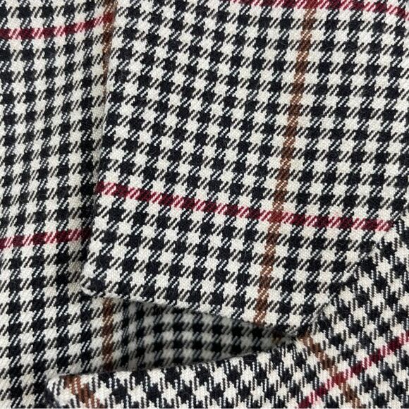 TROUVE Brown Micro Plaid Boyfriend Blazer Size S - Picture 6 of 8